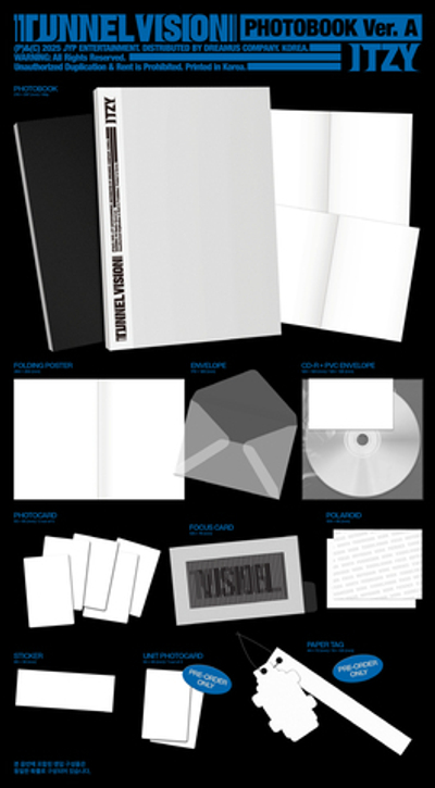 Альбом ITZY - TUNNEL VISION (Photobook Ver.)