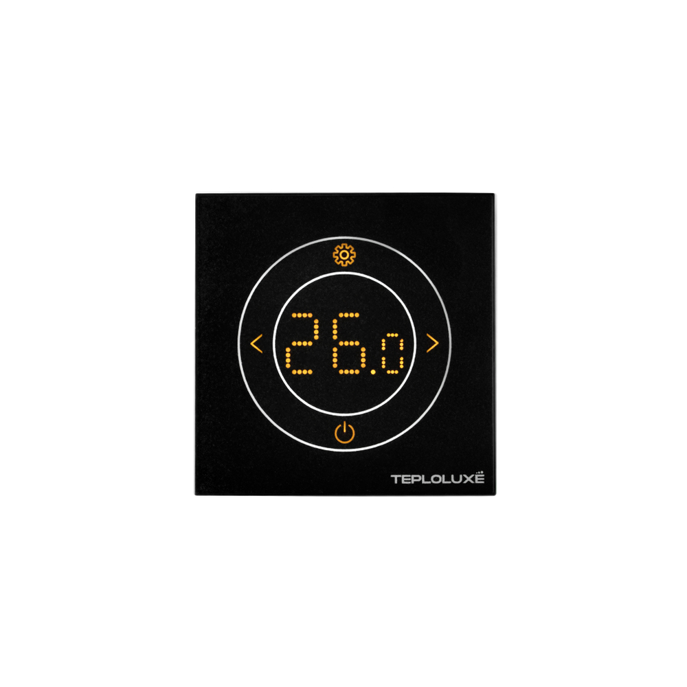 Терморегулятор электронный Теплолюкс Solus Zen Wi-Fi черный/черный