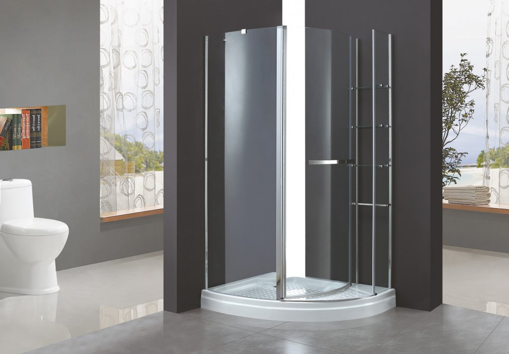 Душевой уголок Cezares ELENA-W-RH-1-120/90-C-Cr-L