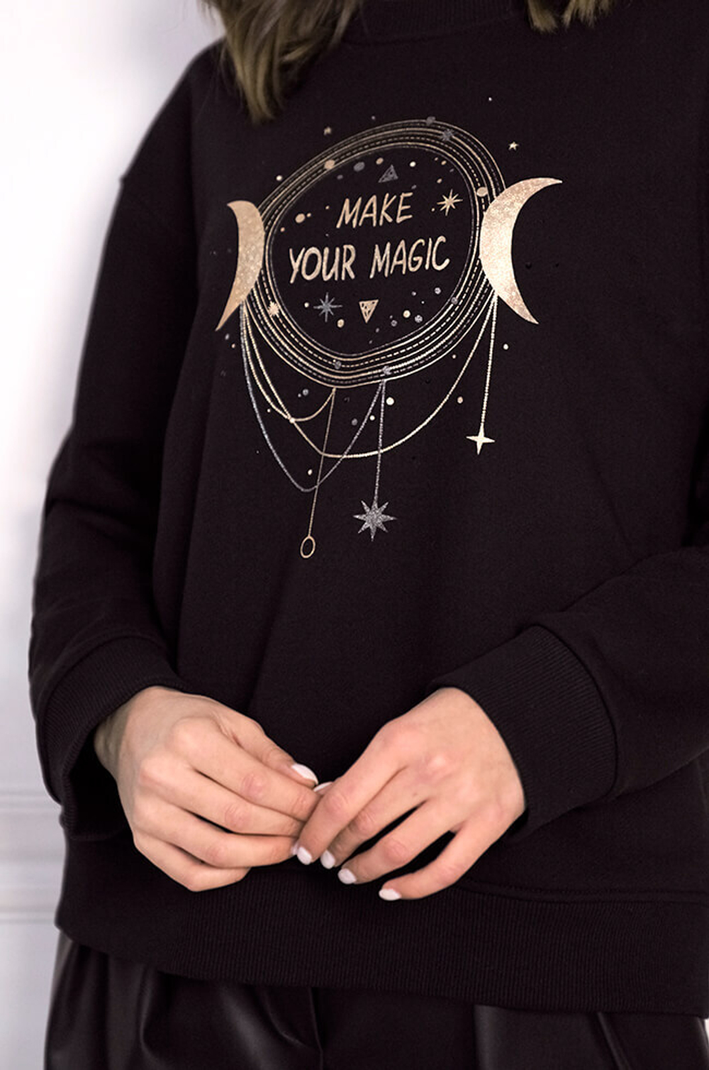 22441 Джемпер женский (черный)