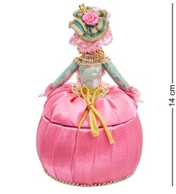 RK-732/ 6 Кукла-шкатулка «Дама в вечернем платье»