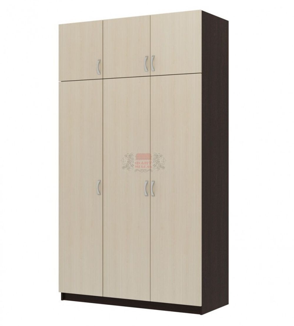 Шкаф 3-х ств с антресолью Флагман-2