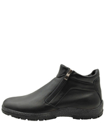 683416 ботинки мужские черные кожа