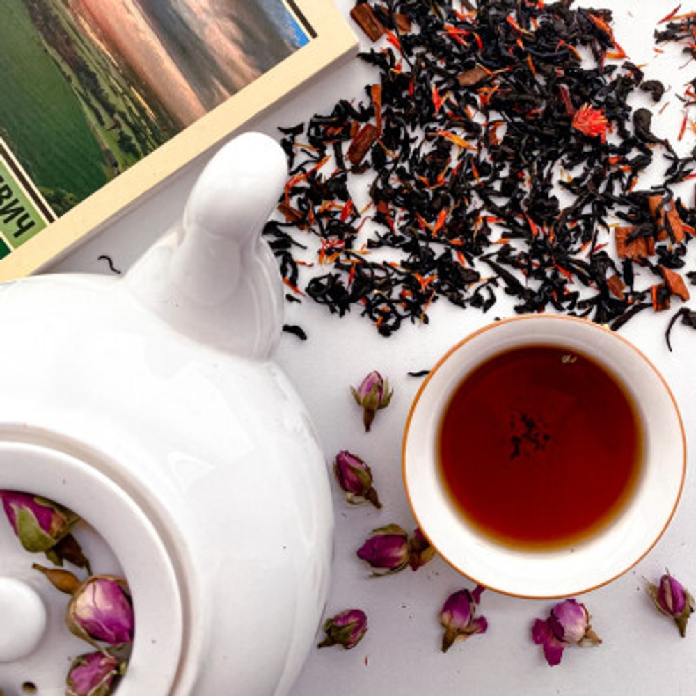 Черный чай BERRY-TEA |  "Ирландские сливки" | 18гр под стакан