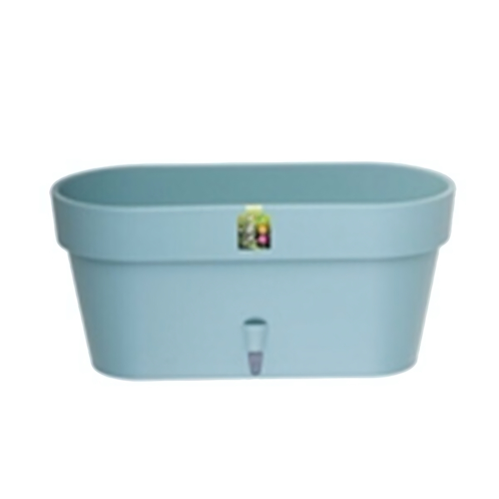 Ящик балконный двойной с 2 дренаж. картриджами "LATINA Window Box" 6.7 Л., Нефр (система автоп) (М)*