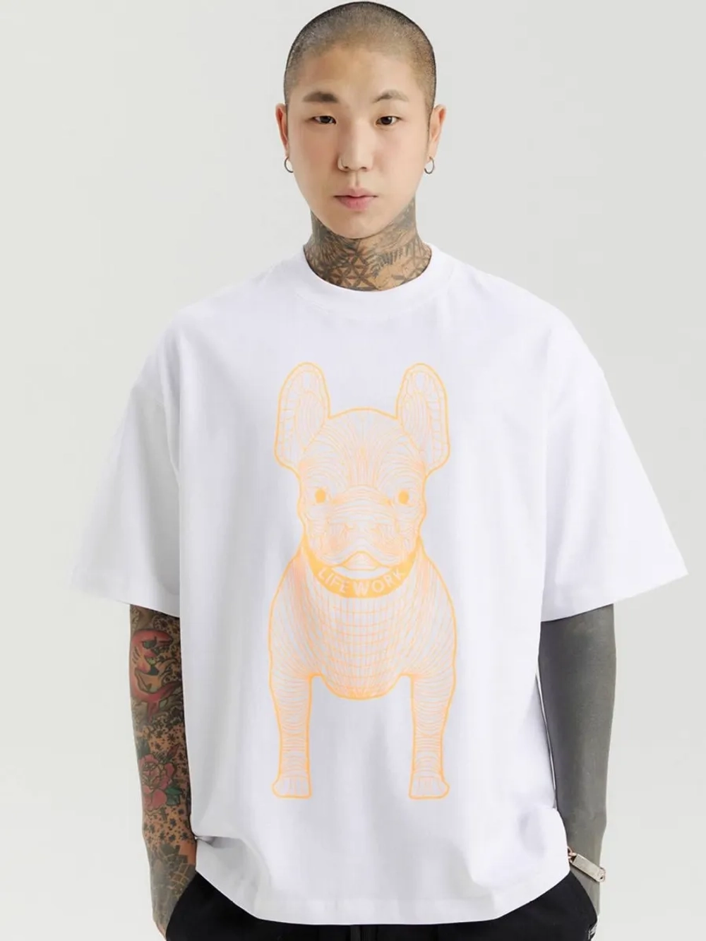 Футболка с принтом ladok