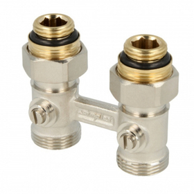 Узел нижнего подключения Simplex Simplex Standart line, прямой, 1/2*х3/4*