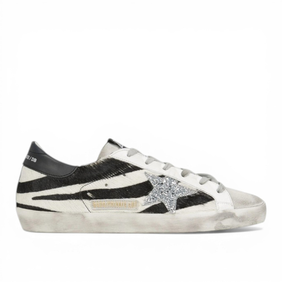 Кеды Golden Goose 'Superstar' Zebra