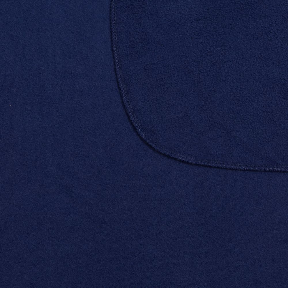 Флисовый плед Warm&Peace XL, синий