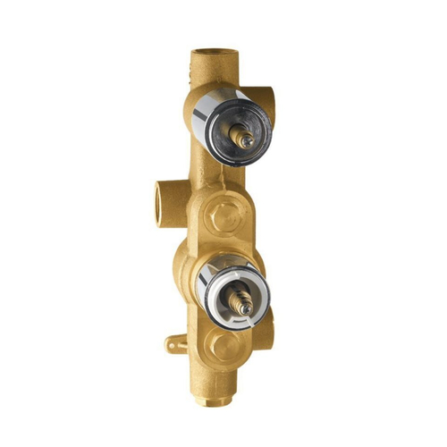 Встраиваемая часть термостата на 2 потребителя ALD-CHR-681E