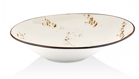 Тарелка д/пасты Gabbro "Elegance" 27см. фарфор By Bone