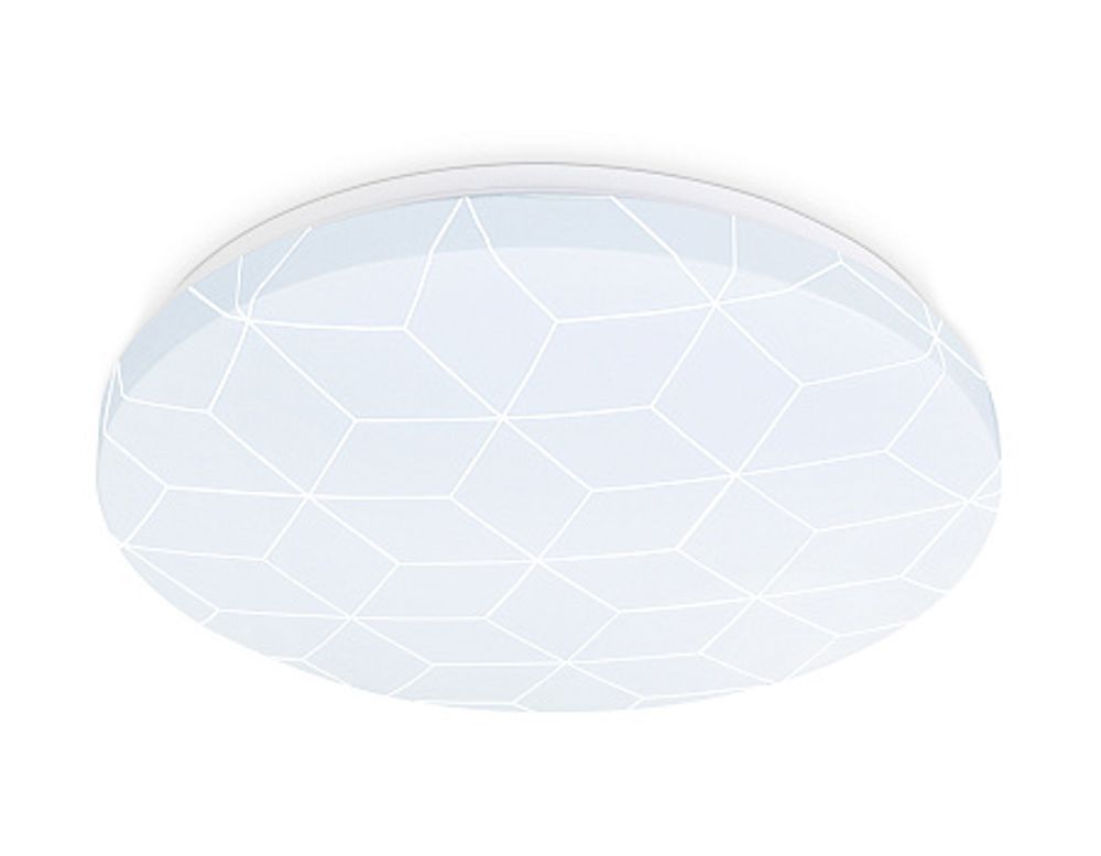 Потолочный светодиодный светильник FZ1036 WH белый 30W 6400K D370*55 (Без ПДУ)