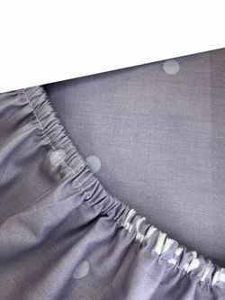 Простынь на резинке сатин Milky Garden "Brooklyn (компаньон)" 160x200 см