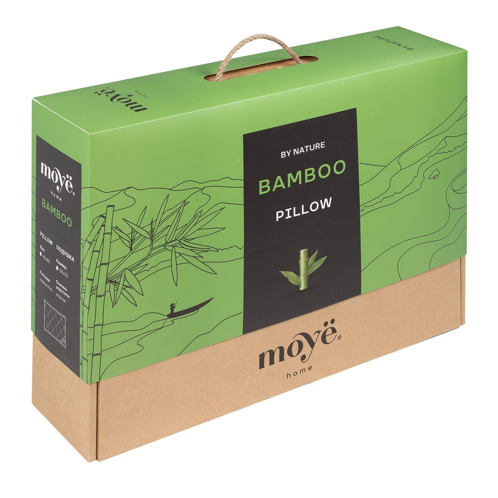 Подушка MOYЁ home BAMBOO упругая