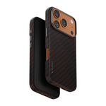 Арамидный чехол MagSafe Uniq Keva Edge для iPhone 17 Pro Ультратонкий текстурированный чехол из арамидного волокна с вырезом для Контроллера камеры