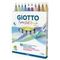 Flomaster \ Фломастер \Box 10 giotto turbo soft brush pastel