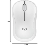 Мышь Logitech M240 Silent, беспроводная Bluetooth, White