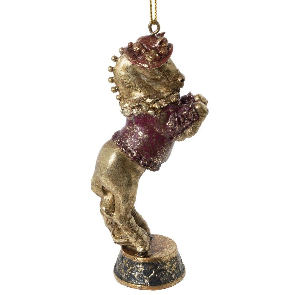 GAEM Фигурка декоративная подвесная"Лошадь", L5,5 W3,5 H13 см