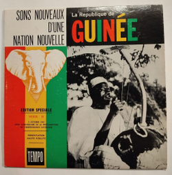 Винтажная виниловая пластинка LP Sons Nouveaux DUne Nation Nouvelle La R publique De Guine Музыка Гвинеи (Гвинея 1961)