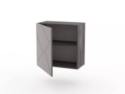 НМ 014.53-01 Шкаф Summit / ясень анкор тёмный / графит софт