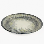 GBSEO27DUR822 Тарелка Круглая D=27 См., Плоская, Фарфор Цвет Корич.Комб., Silence R822