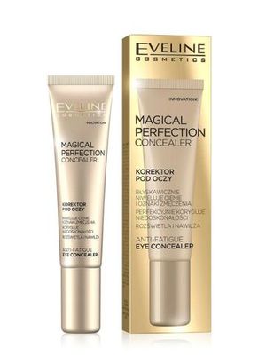 EVELINE.КОНСИЛЕР ПОД ГЛАЗА тон-02 Medium серии MAGICAL PERFECTION CONCEALER, 15мл