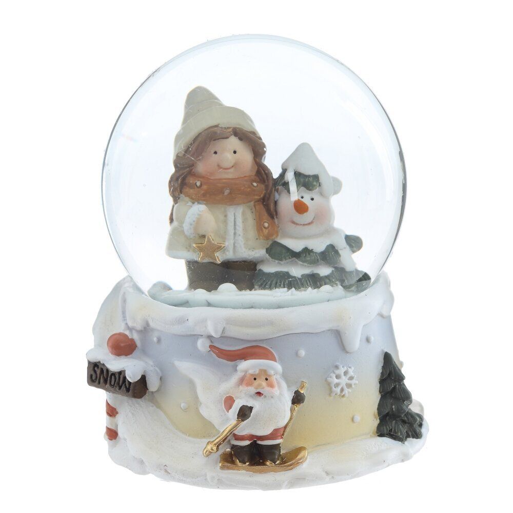 GAEM Фигурка декоративная "Дети" в стекл шаре, L7 W6,5 H8,5 см, 2в.