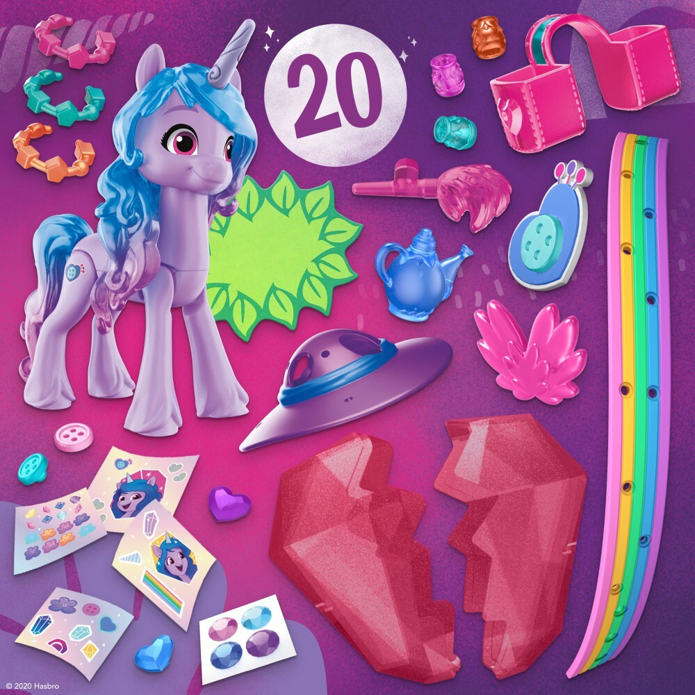 My Little Pony - пони с аксессуарами Izzy Moonbow / артикул   F1785 F3542  / GTIN 5010993882304