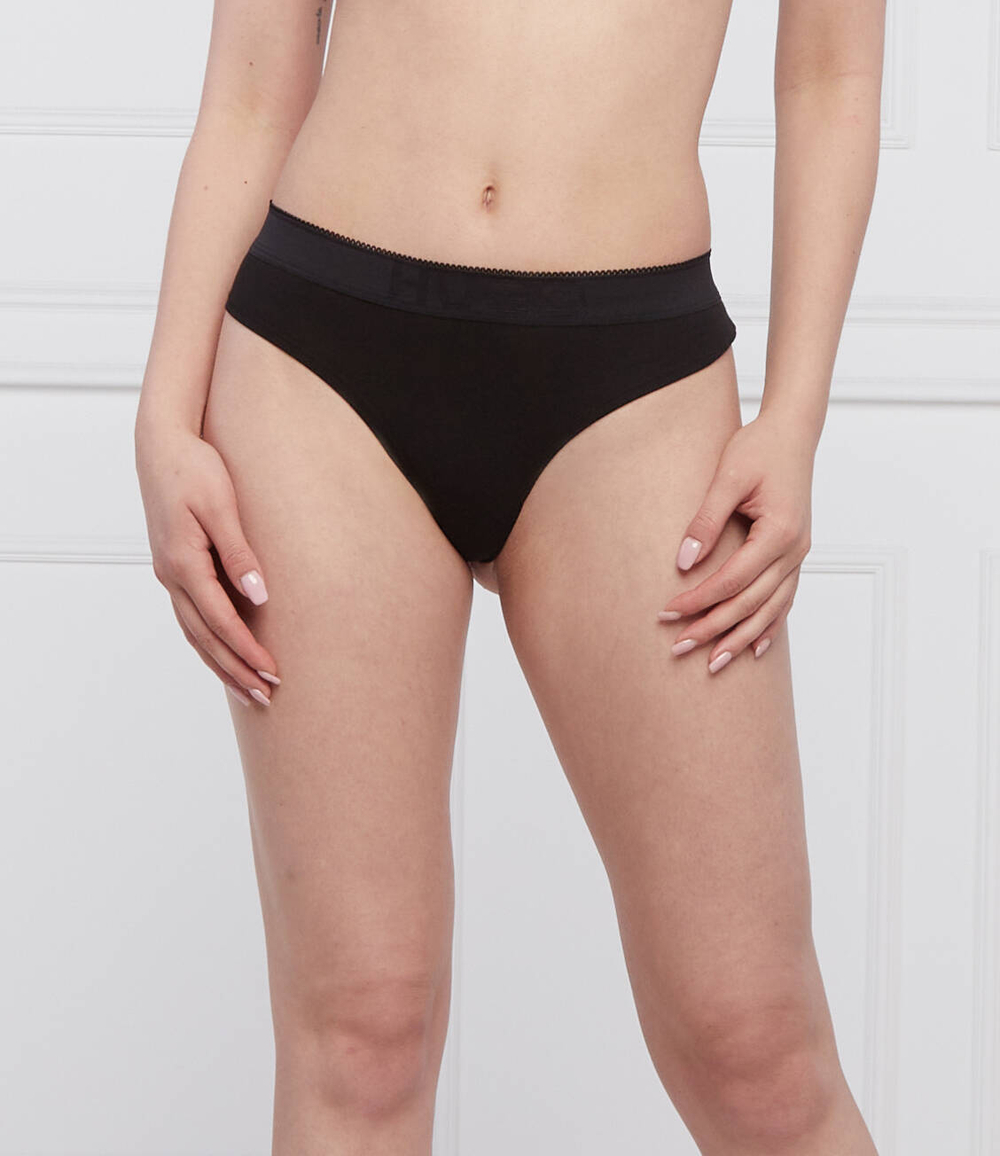 стринги 3-pack Hugo Bodywear - черный(50470047)