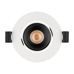 Светильник MS-FORECAST-BUILT-TURN-R82-8W Warm3000 (WH-BK, 32 deg, 230V) (Arlight, IP20 Металл, 5 лет) 035448