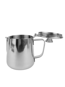 Молочник с крышкой 350 мл. из нержавеющей стали Kamille KM 4385