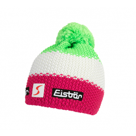 EISBAR шапка трикотажная 403336-942 Star Neon Pompon MÜ SP