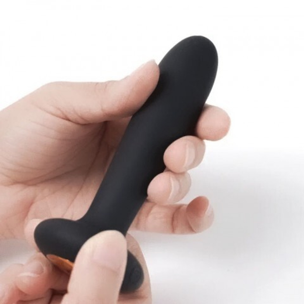 Анальный вибростимулятор Primo с функцией подогрева черный от SVAKOM