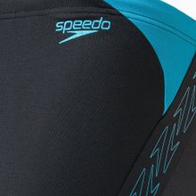 Плавки SPEEDO Hyperboom Placement, 8-00302015147, р.36 российский размер 52, полиэстер, ПБТ, черно-синий