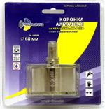 Коронка алмазная по керамике и кафелю с центрирующим сверлом 68мм TRIO-DIAMOND 400068
