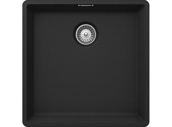 Мойка SCHOCK Brooklyn 50 Cristalite оникс (подстольный монтаж)