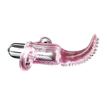 Вибромассажер для клитора Baile Vibro Finger, щёточка, 10 см