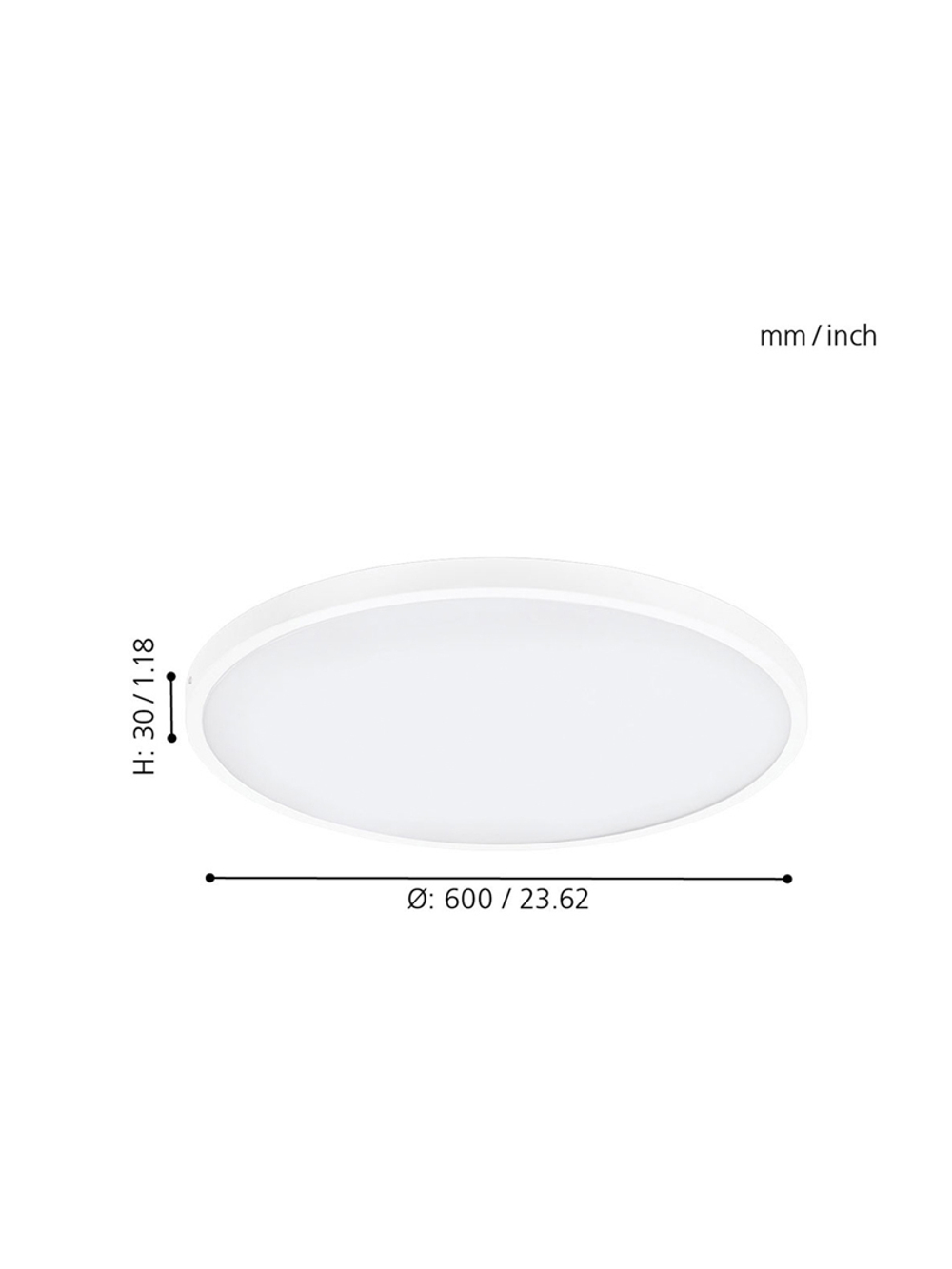 Потолочный светодиодный светильник Eglo FUEVA 1 97279