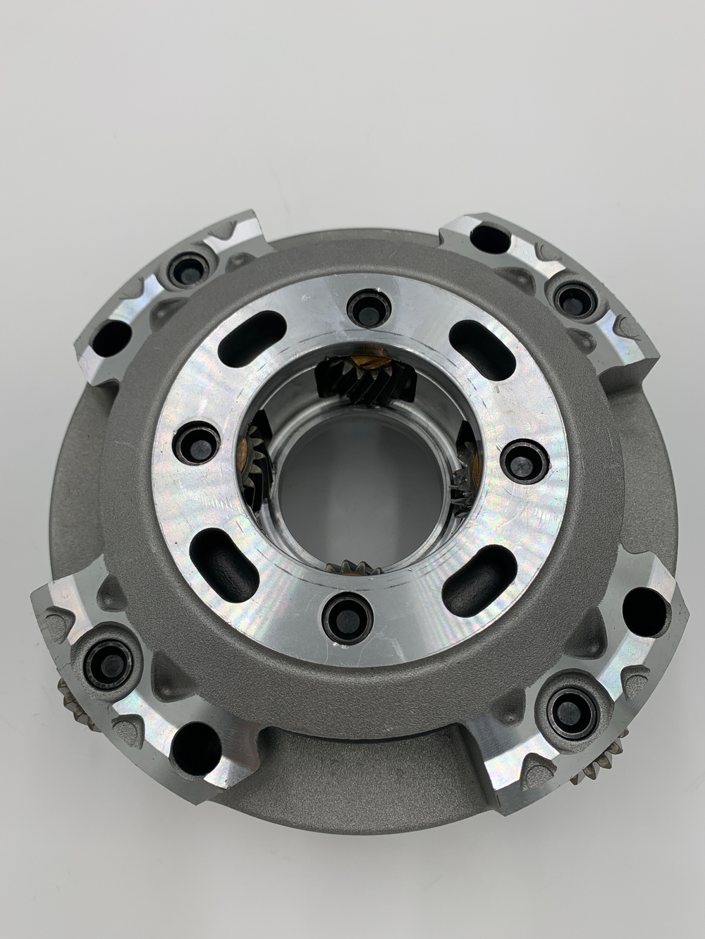 (ДЕФЕКТ В ОПИСАНИИ!) Планетарная передача P1 / P2 ZF 9HP48, 04736980AC — P1 4 сателлита (21 зуб), P2 4 сателлита (22 зуба)