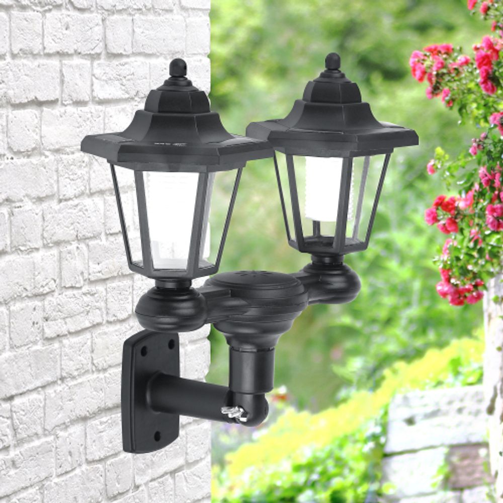 ERASV01-01 ЭРА ЭРА Садовый светильник на солнечной батарее, пластик, черный, 150 см | Садовые декоративные светильники