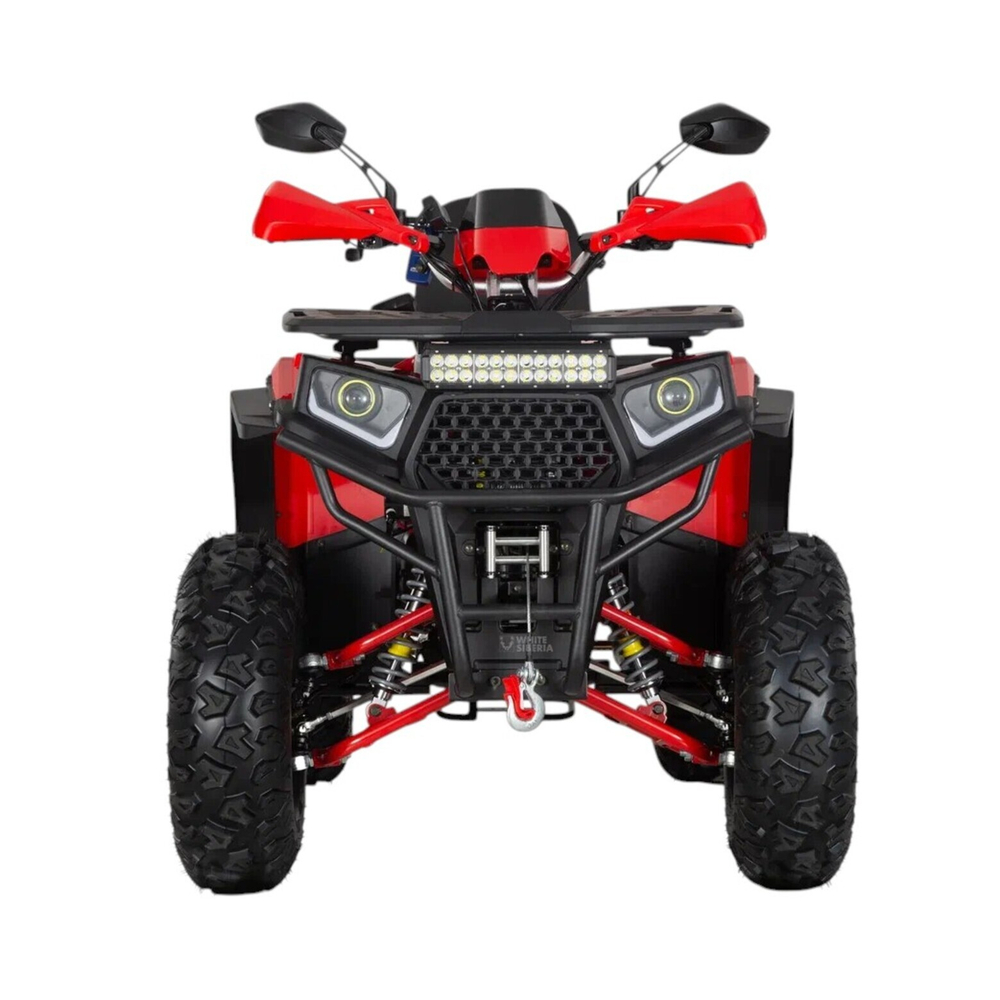 Бензиновый квадроцикл WHITE SIBERIA BARS 200CC PRO (красный)