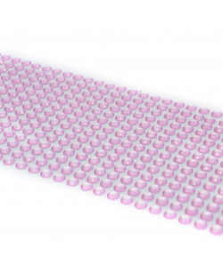 Стразы розовые 5 мм длинные