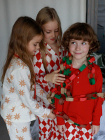 Пижама с воротником Mjölk Анисовые звёздочки