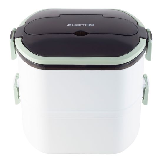 Ланч бокс 1500 мл. Kamille KM 2139 (пластик, нержавеющая сталь)