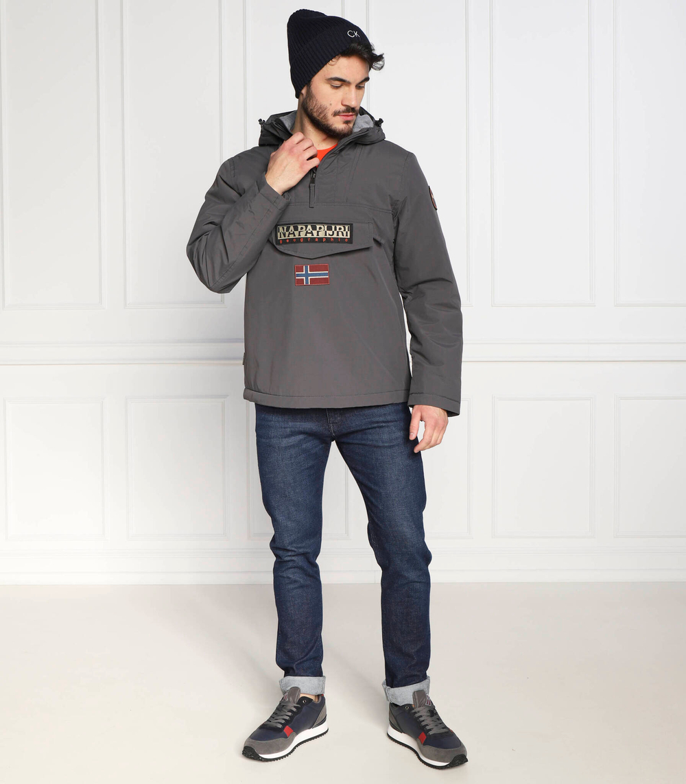 куртка rainforest winter 3 Napapijri - графитовый (NP0A4GMC)
