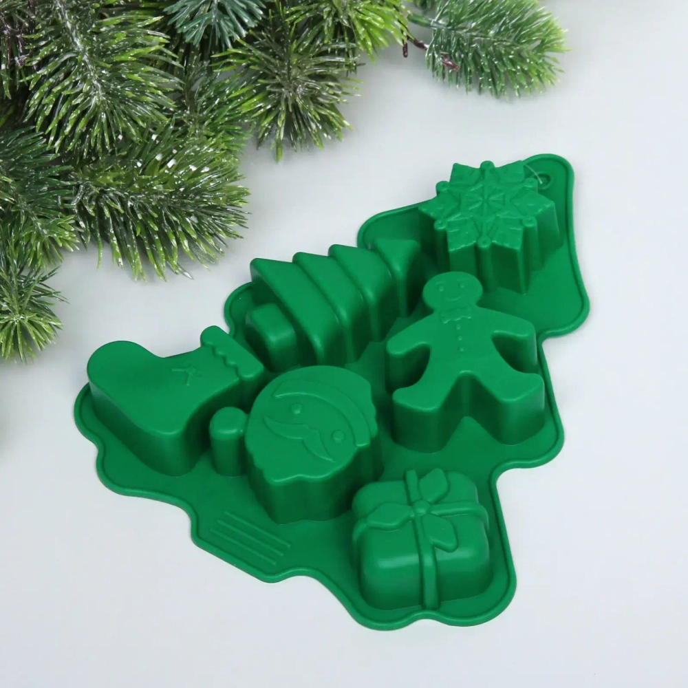 Форма силиконовая «Ёлка» 22,5*18,5*2,5см