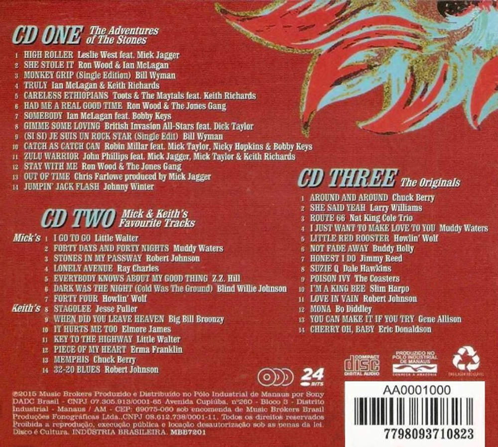 Сборник / The Many Faces Of The Rolling Stones (3CD)