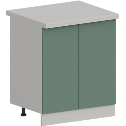 Кухня Модуль ШН 700 Ликата / Матовая мята