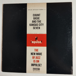 Винтажная виниловая пластинка LP Count Basie And The Kansas City 7 (Japan 1974) (No Obi)