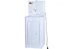 Садовый умывальник "ВИХРЬ" с подогревом, белый 74/4/4